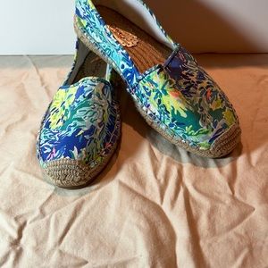 Never worn Lilly p espadrilles